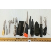 Image 2 : LOT OF 10 - FOLDING KNIVES, POCKET TOOLS & FIXED BLADE KNIVES