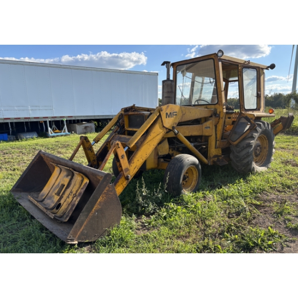 MF BACKHOE - MODEL 50A 