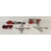 Image 2 : LOT OF 5 - DINKY TOYS DIECAST MODELS - PLANES, LOW LOADER, FIRE TRUCK, ETC