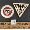 Image 1 : LOT OF 2 - LOHR & BECKER RAD BADGES