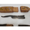 Image 10 : LOT OF 4 - STRAIGHT RAZORS & CASE - INCL ARTRACO