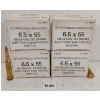 Image 1 : AMMO: 80X SWEDISH CENTURY ARMS 6.5X55 - 139GR - SEMI POINTED BT 