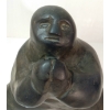 Image 3 : PRAYING MAN BY TUNA IQULIQ (1935 - 2015) - STONE