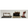 Image 3 : LOT OF 3 - LINE MAR TOYS COUNTER PULLEY UNIT, PUNCH PRESS & STEAM ENGINE 