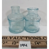 Image 3 : LOT OF 2 - UNMARKED INKWELL BOTTLES