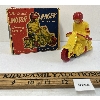 Image 1 : U.S. PLASTICS INC. MECHANICAL MOTOR RACER W/ RIDER 
