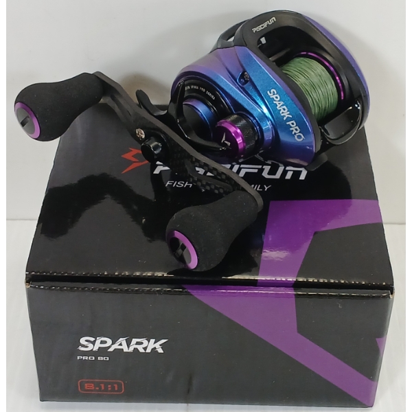 PISCIFUN SPARK PRO 80 REEL - AS NEW
