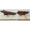 Image 4 : LOT OF 2 - CFK KNIVES W/ LEATHER SHEATHS
