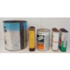 Image 2 : LOT OF 8 - MOTO-MASTER OIL, BRAKE FLUID, TRANS FLUID & LUBRICANT CANS & SPOUTS