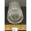 Image 5 : METROPOLITAN M.W. WORKS - CLEAR BLOWN GLASS ACID-ETCHED - SELTZER BOTTLE
