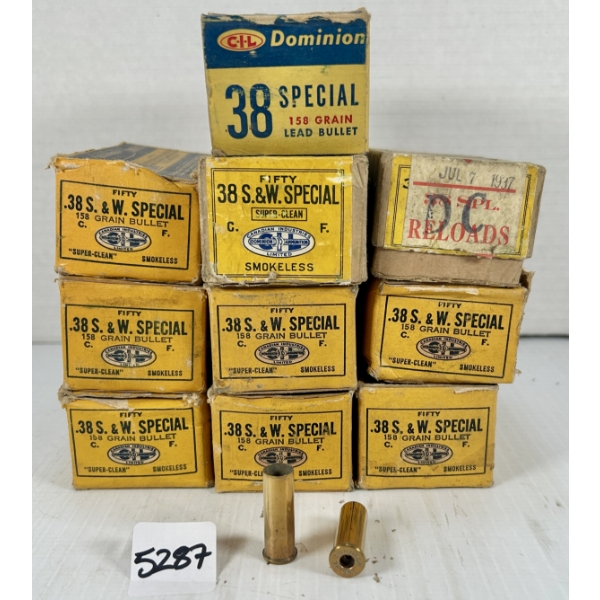 BRASS: 500X CIL .38 SPL 