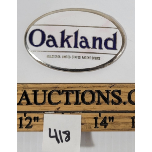 OAKLAND RAD BADGE