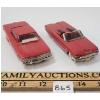 Image 1 : LOT OF 2  - BROOKLIN DIECAST MODELS NO. 47 & 44 - INCL 1961 CHEV IMPALA & FORD THUNDERBIRD