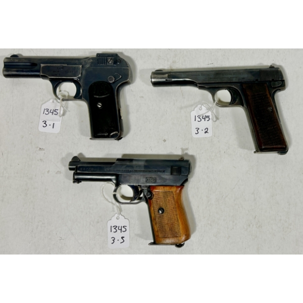 LOT OF 3 - PROHIBITED HANDGUNS