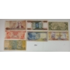 Image 3 : LOT OF 17 - WORLD BANKNOTES - INCL BRAZIL, CUBA & JAMAICA, ETC.