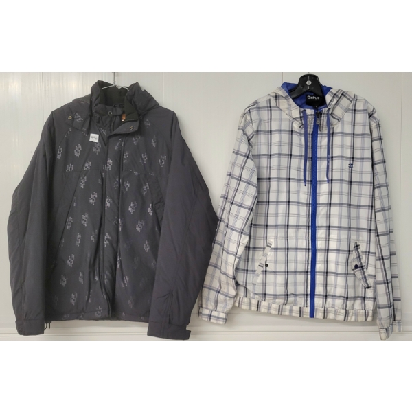 LOT OF 2 - MEN'S MINIMUM & SPLIT JACKETS