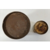 Image 5 : LOT OF 2 - WHITE ROSE PRESSURE GUN GREASE & CUP GREASE NO. 2 CANS - 1 & 5 LBS