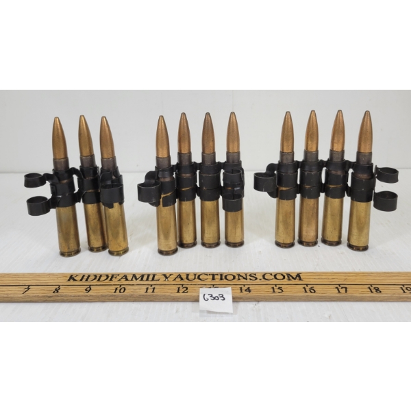 AMMO: 11X UNKNOWN .50 W/ CLIPS