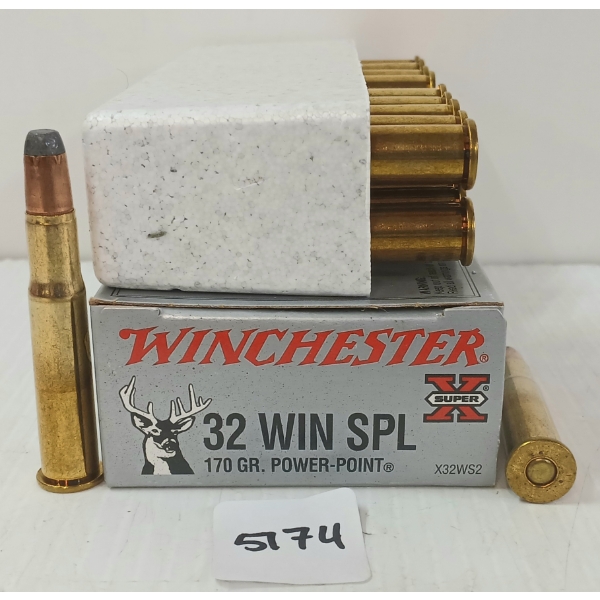 AMMO: 20X WINCHESTER SUPER X .32 WIN SPL - 170GR - PP