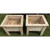 Image 1 : LOT OF 2 - NEW CEDAR/ SPRUCE PLANTERS