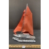 Image 1 : METAL SAILBOAT MOTIF LAMP