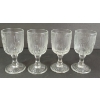 Image 3 : LOT OF 6 - JEANNETTE GLASS IRIS & HERRINGBONE VASE, EGG CUPS & BOWL