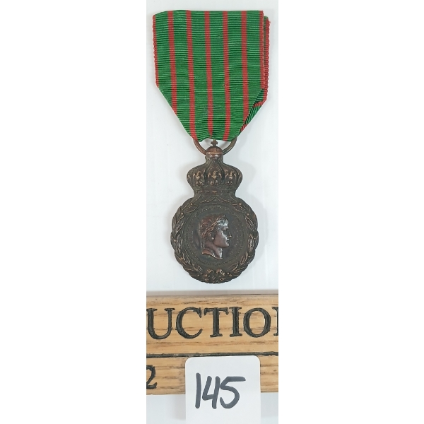 1821 FRENCH SAINT HELENA BRONZE MEDAL