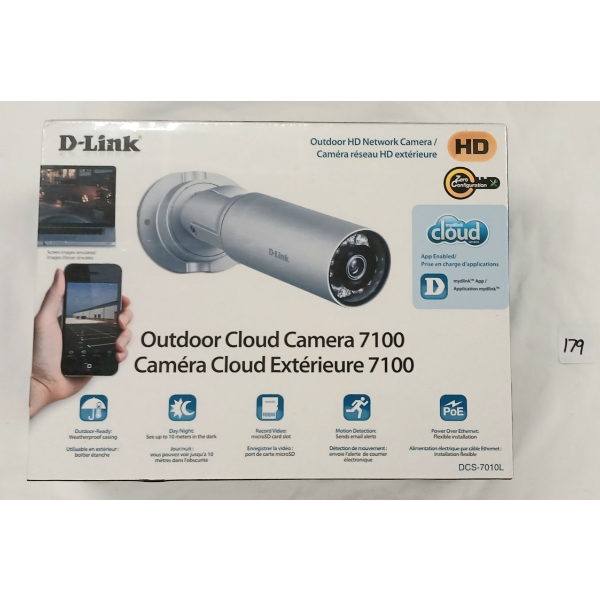 D-LINK OUTDOOR CLOUD CAMERA 7100