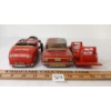 Image 2 : LOT OF 3 - JAPANESE MFG TIN FRICTION CARS & TRAILER