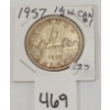 Image 1 : 1957 CDN SILVER DOLLAR