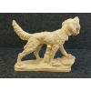 Image 3 : A. SANTINI HUNTING DOG SCUPLTURE - SIGNED