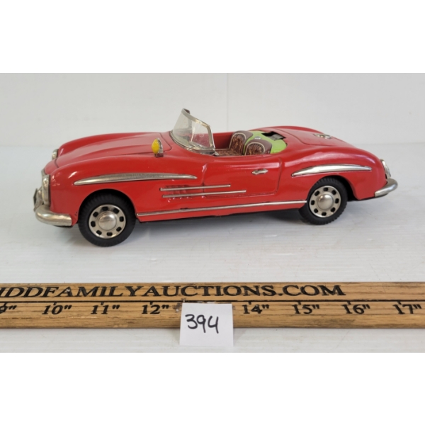 TIN FRICTION MERCEDES CAR