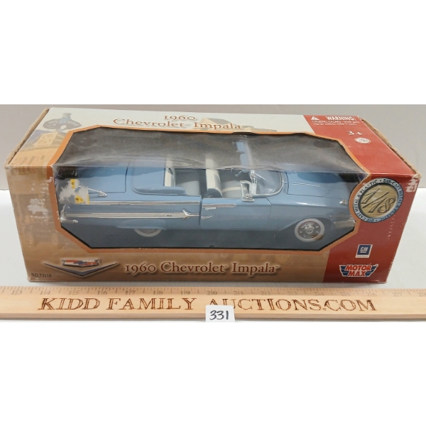 MOTOR MAX 1960 CHEVY IMPALA DIECAST MODEL