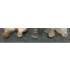 Image 6 : LOT OF 5 - APOTHECARY BOTTLES - INCL POISON & LOTION, ETC