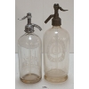 Image 4 : LOT OF 2 - MARCHANTS & DUKE'S - CLEAR ACID-ETCHED - SYPHON BOTTLES