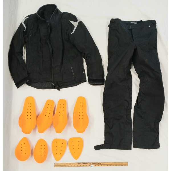 LOT OF 2 - BMW MOTORAD COMFORT SHELL JACKET & PANTS W/ ARMOR