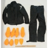 Image 1 : LOT OF 2 - BMW MOTORAD COMFORT SHELL JACKET & PANTS W/ ARMOR