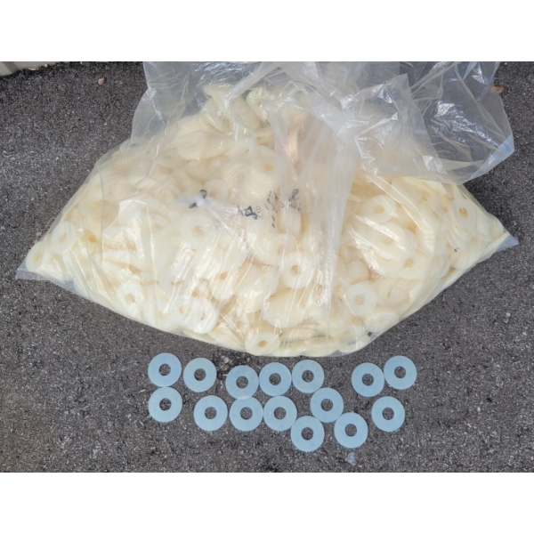 QTY OF 5/8IN BORE NYLON WASHERS