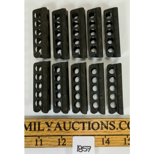 LOT OF 10 - LEE ENFIELD STRIPPER CLIPS 