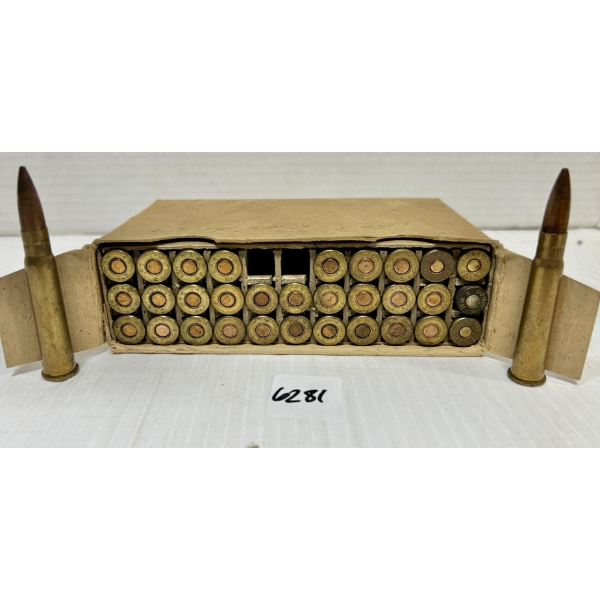 AMMO: 29X .303 BRIT & 1X 8 MM MAUSER - MOSTLY MILITARY