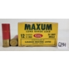 Image 1 : AMMO: 25X MAXUM 12GA - 2-3/4IN - #4 SHOT