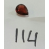 Image 4 : NATURAL RED ORANGE GARNET - PEAR
