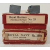 Image 4 : LOT OF 2 - BRITAINS SOLDIERS LEAD FIGURES - NO. 35 ROYAL MARINES & 2080 ROYAL NAVY