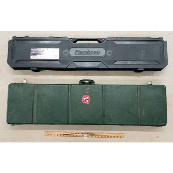 LOT OF 2 - HARD LONG GUN CASES