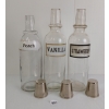 Image 2 : LOT OF 3 - BACK BAR SYRUP BOTTLES - INCL VANILLA, STRAWBERRY & PEACH