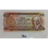 Image 1 : 1975 CDN $100 BANKNOTE - SEQUENTIAL TO LOT 500 & 502