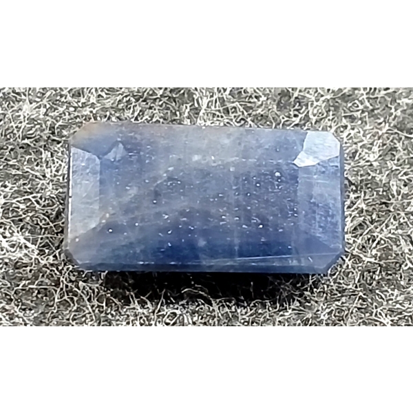 OCTAGON STEP CUT LOOSE NATURAL MADAGASCAR SAPPHIRE ($11,600.00 APPRAISAL)