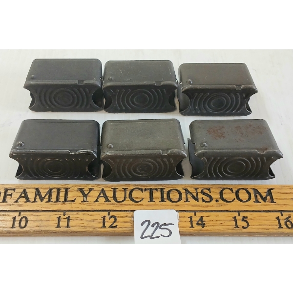 LOT OF 6 - M1 GARAND ENBLOC CLIPS - .30-06 & .308CAL