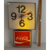 Image 1 : ENJOY COCA-COLA LIGHT UP WALL CLOCK
