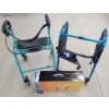 Image 1 : LOT OF 3 - FOLDING WALKER, WALKER W/ SEAT, & GUARDIAN BATH BENCH